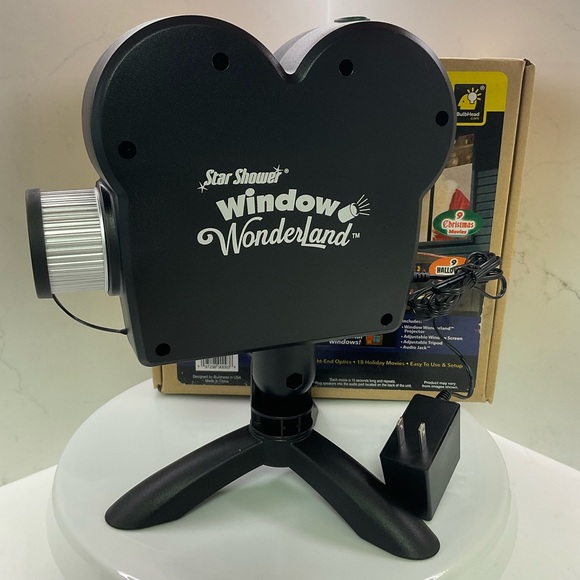 Star Shower Window Wonderland Deluxe Projector System (include 18 movies) - Picture 2 of 5